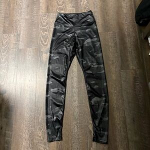 Nike Black Camouflage Leggings